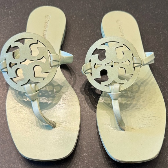 Tory Burch Miller Square Toe Sandals - Picture 2 of 5